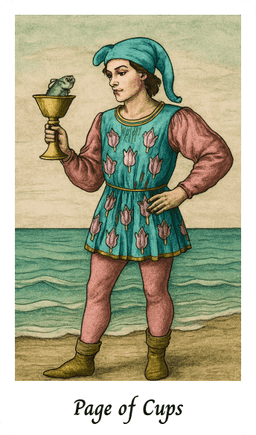 Page of Cups